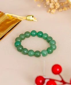 Vòng Tay Thạch Anh Xanh 1A 10 Ly 079-0931A-10