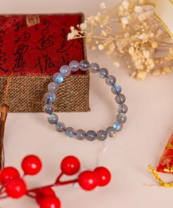 Vòng Tay Xà Cừ Đa Sắc 3A 8 Ly 079-1033A-8